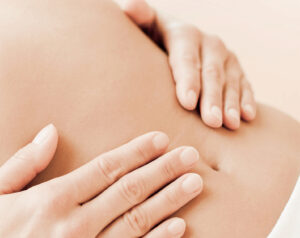 Anwendung: Massage für Schwangere