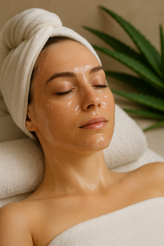 Aloe Glow Gesichtsbehandlung
